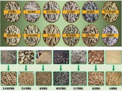 生物质（木屑、秸秆）颗粒机让原本无用的秸秆得到了充分利用